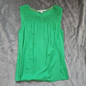 Boden Women's Green Sleeveless Blouse